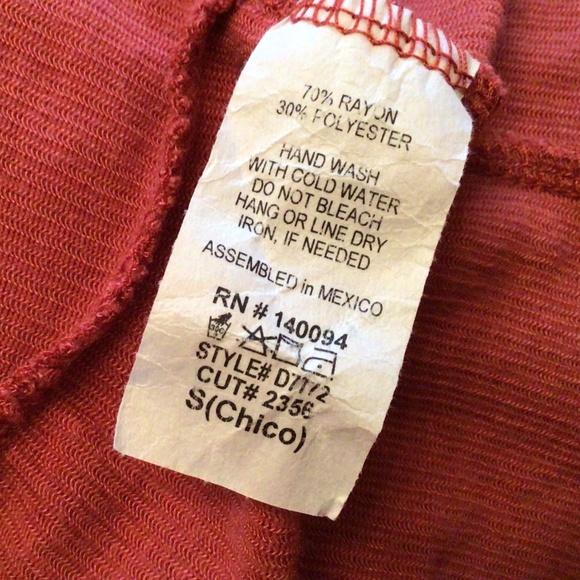 See You Monday Babydoll Coral/Pink Mini Dress Size S - Picture 4 of 4